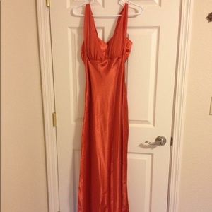 Orange Prom Dress